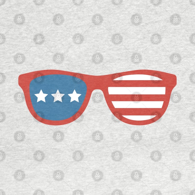 4th of July Sun Glasses America Red White and Blue by DesignsbyZazz